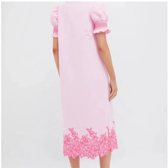 Hyacinth House Eliza pink embroidered floral dress - Picture 3 of 11